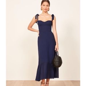 Reformation Nikita Dress in Blue